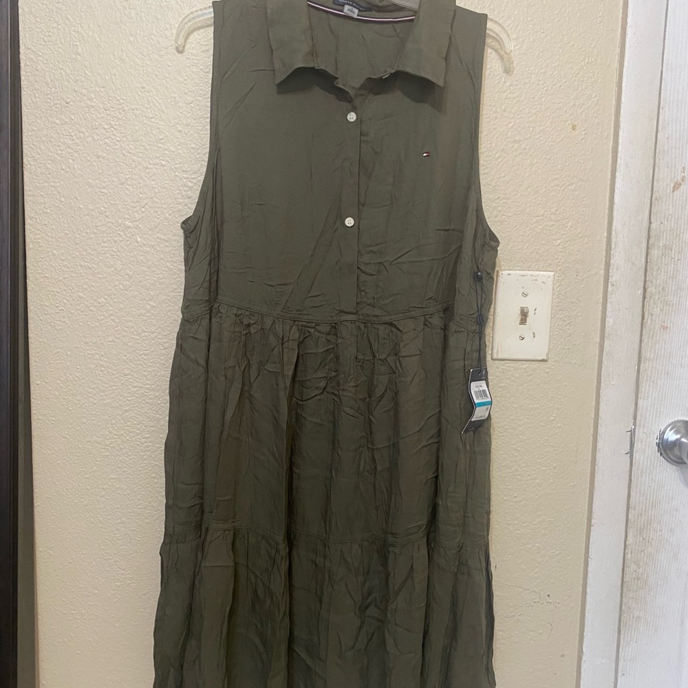 Tommy Hilfiger Olive Green Garment